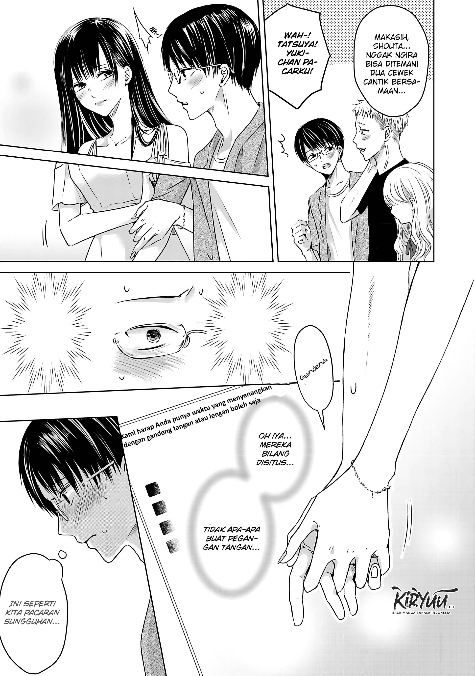 Ashita, Watashi wa Dareka no Kanojo Chapter 01 Gambar 17